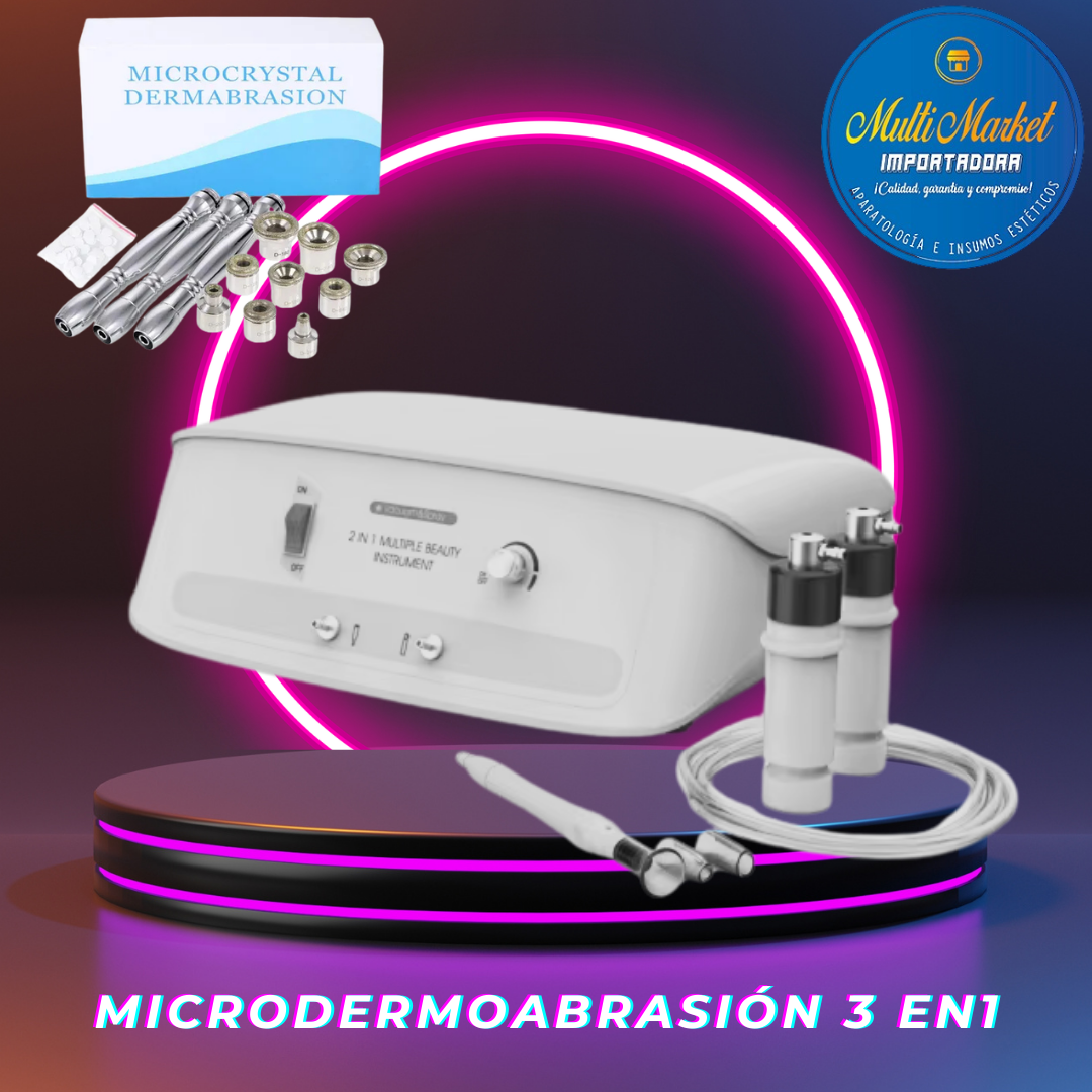MICRODERMABRASIÓN DIAMOND 3 EN 1